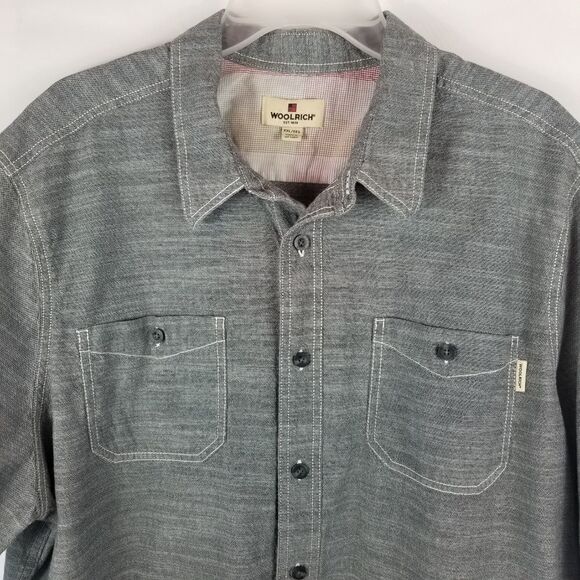 WOOLRICH SHORT SLEEVE SHIRT. SIZE XXL. VERY NICE! - Picture 11 of 15
